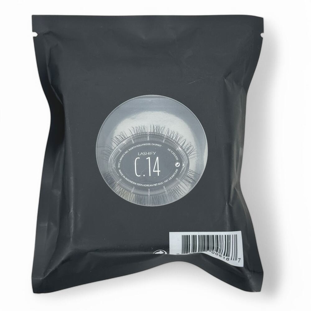 Lashify C14 Black Gossamer Lashes Curl False Eyelash Clusters